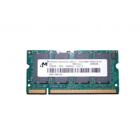 Micron DDR 266 MHz PC2100S 256 MB