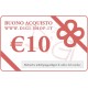 La 10 Euro cadou voucher