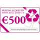 Buono Regalo da 500 Euro (per acquisto di merce usata)