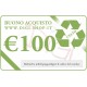 De bono de regalo de 100 euros (para la compra de bienes usados)