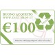 De voucher de oferta de € 100 (para a compra de bens usados)