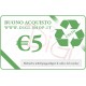 Gift certificate from 5 Euro (for the purchase of used goods)