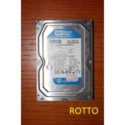Western Digital Blue WD5000AAKS 500 GB (не работает)
