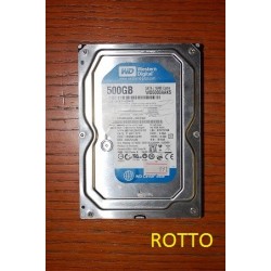 西部数字蓝 WD5000AAKS 500 GB （不工作）