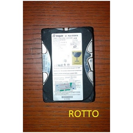 Seagate U6 20 GB (ne fonctionne ne pas)