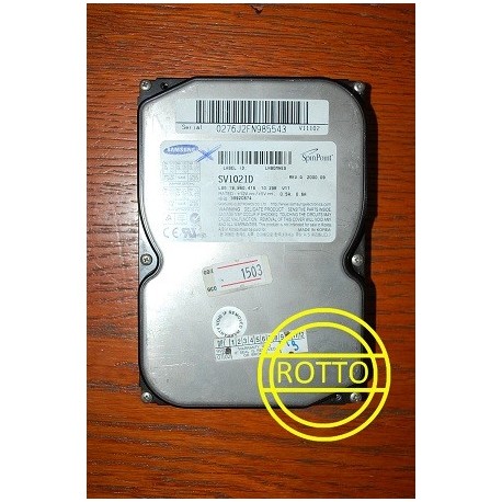 Samsung SV1021D 10 GB (não funciona)