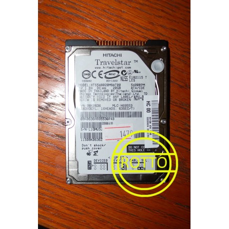 Hitachi Travelstar 20 GB (não funciona)