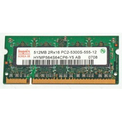 512MB DDR2 PC2-5300S-555 LF 1RX8