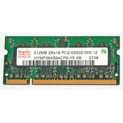 DDR2 DE 512 MB 1RX8 PC2-5300S-555 LF