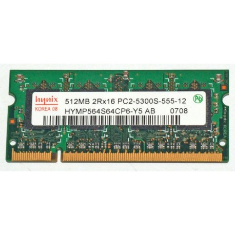 512MB DDR2 PC2-5300S-555 LF 1RX8