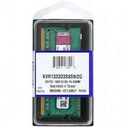 2 GB DDR3 1333 KINGSTON KVR1333D3S8S9/2 g