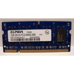 1 GB 2RX16 PC2-6400S-666 ELPIDA