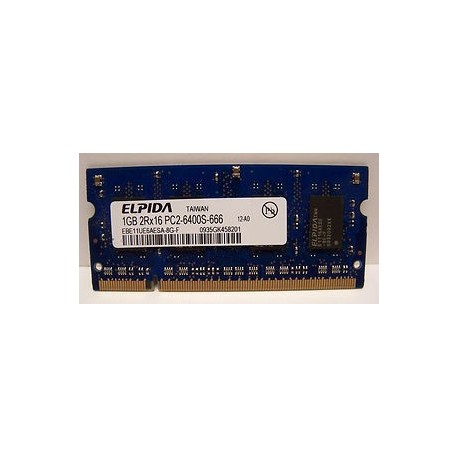 1 GB 2RX16 PC2-6400S-666 ELPIDA