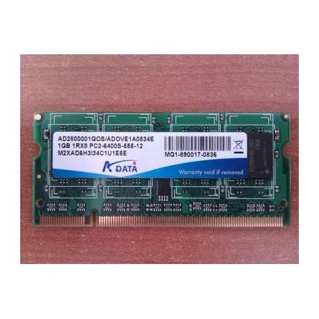 1 GB 1RX8 PC2-6400-555-12 ADOVE