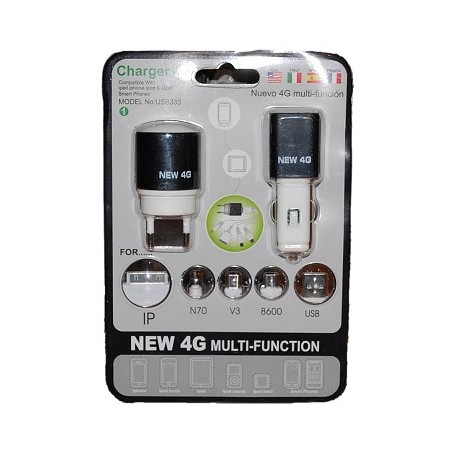 Multifunkční nabíječka Kit USB333 nové 4 g