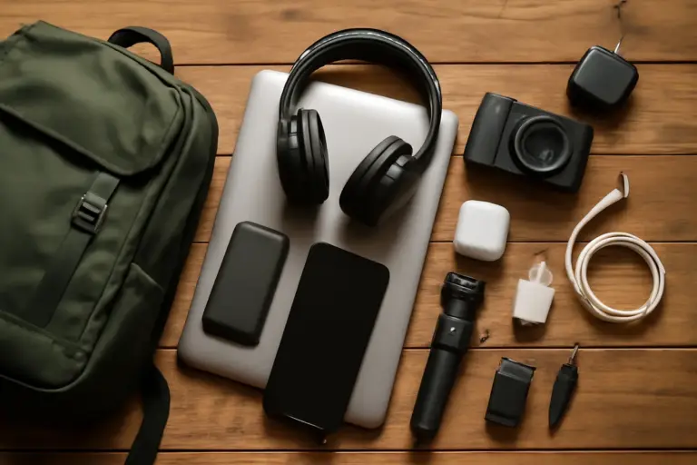 Gadget tecnologici per viaggiatori smart: cosa non deve mancare nello zaino hi-tech?